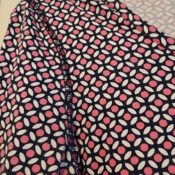 T by Talbots Long Sleeve Stretch Top Shirt XS Pink White Black READ - Picture 2 of 11